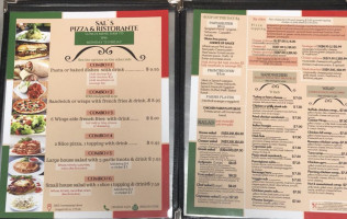 Sal's Pizza menu