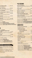 Mare Restaurante Gin Bar menu