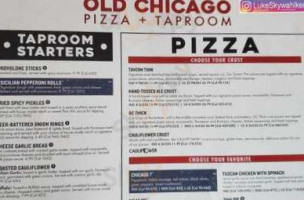 Old Chicago Grand Prairie menu