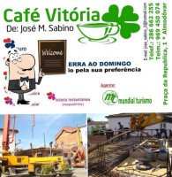Café Vitória outside