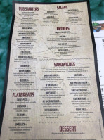The Lumberyard Pub menu
