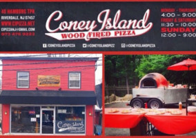 Coney Island Pizza food