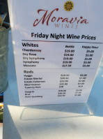 Moravia Wines Event Venue food