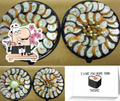 Music Roll Sushi food