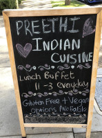 Preethi Indian Cuisine outside