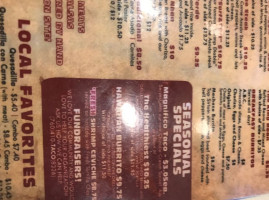 Los Tacos menu