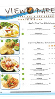 View Mare Beach Front Bar Restaurant Pattaya food