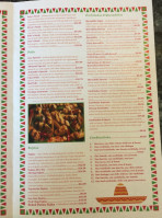 San Jose Mexican menu