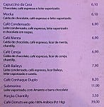 Café Donuts menu