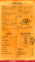 Lupita's menu