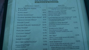 Eagle Crest Resort menu