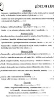 Radniční Restaurace A Pivnice Jihlava menu