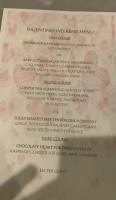 Valhalla Resort menu