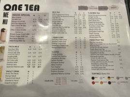 Tea Dynasty menu