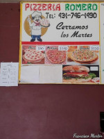 Romero Pizzeria food