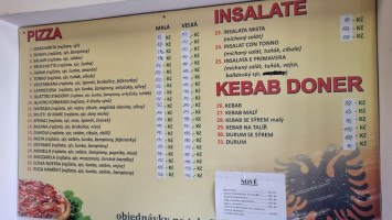 Pizzeria Na Náměsti menu