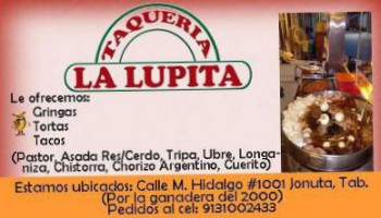 Taquería La Lupita food