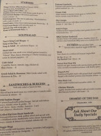 Mcgiviney's Sports And Grill menu