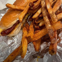 Five Guys Burgers Fries food