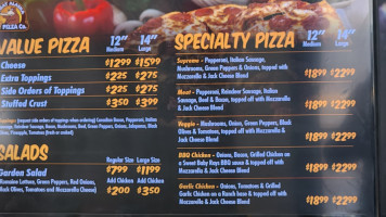 Great Alaska Pizza Company menu