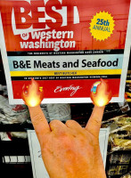 B E Meats And Seafood food