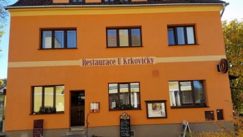 Penzion A Restaurace U Krkovičky food
