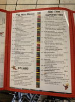 Mr. Taco's menu