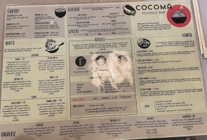 Cocoma menu
