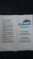 Mosella - Schinkenstube menu