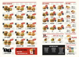 Xl Burger menu