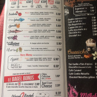 Bagelstein - Metz menu