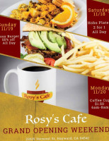 Rosy's Cafe food
