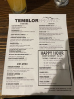 Temblor Brewing Company food