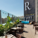 Goja Rooftop Experience Renaissance Barcelona food