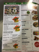 Mumma's Burritos (huron Church Rd) menu