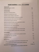 Restaurace Jindice Carta