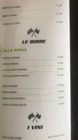 La Tana Del Brig Mia menu