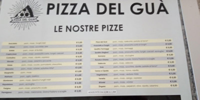Pizzeria Al Taglio Pizza Del Guà Nuova Pizzeria Tomato menu