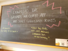 Grounds For Coffee menu