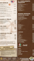 El Rincón De La Arrachera menu