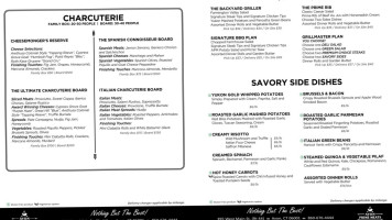 Avon Prime Meats menu