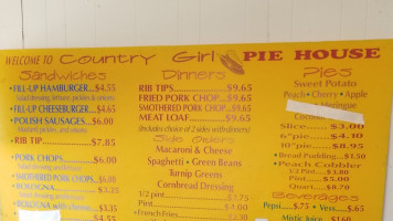 Country Girl's Pie Shop outside