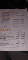 Lumi's Caffe menu
