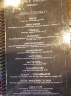Savage Tavern menu
