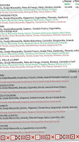 Pizzaria Bella Napoli menu