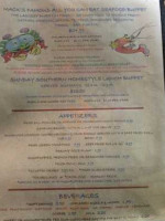 Mack's West menu