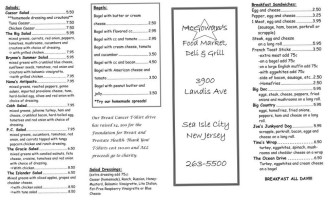 Mcgowan's Market, Deli Cafe Serving Lacolombe menu