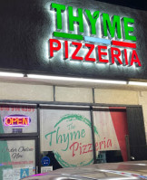 The Thyme Pizzeria outside