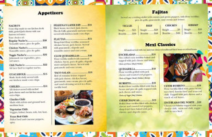 Feleena's menu