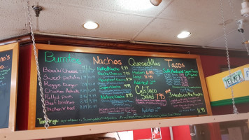 El Camino's menu